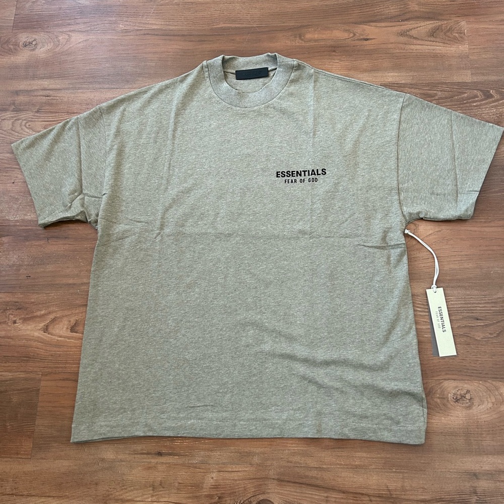 Authentic New Fear of God Essentials Dark Heather Gray Size Large